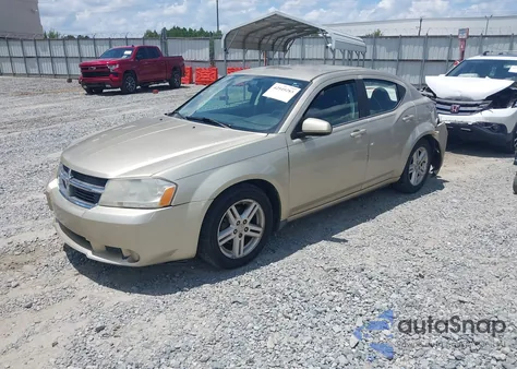 2010 Dodge Avenger R/T z USA, uszkodzony, nr VIN 1B3CC5FB5AN138942